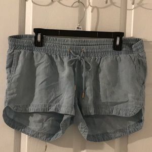 Maternity Jean Shorts/ A Pea in the Pod